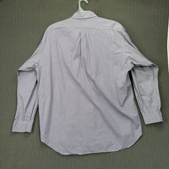 Ralph Lauren Blake XL Button-Down Shirt Purple White Checkered Pattern Cotton - Picture 2 of 7